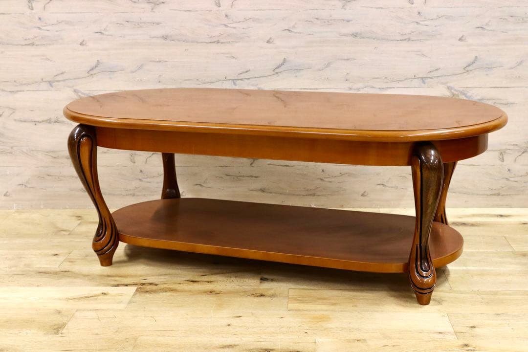 GMHS320○イタリア製 クラシック エレガント センターテーブル リビングテ