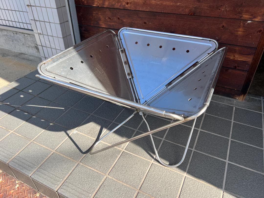 焚き火台LL 豪快　大人数　まさに冬場の焚き火専用台としてGOOD