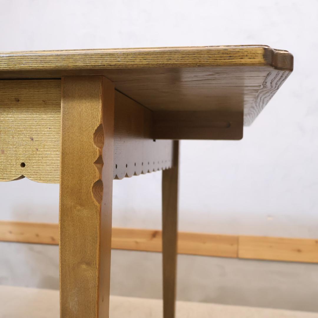 パリの雑貨屋 バタフライテーブル ダイニングテーブル 伸長式 アンティーク調