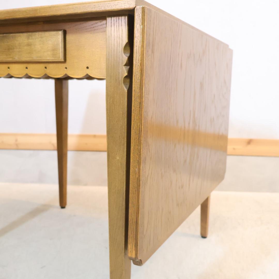 パリの雑貨屋 バタフライテーブル ダイニングテーブル 伸長式 アンティーク調