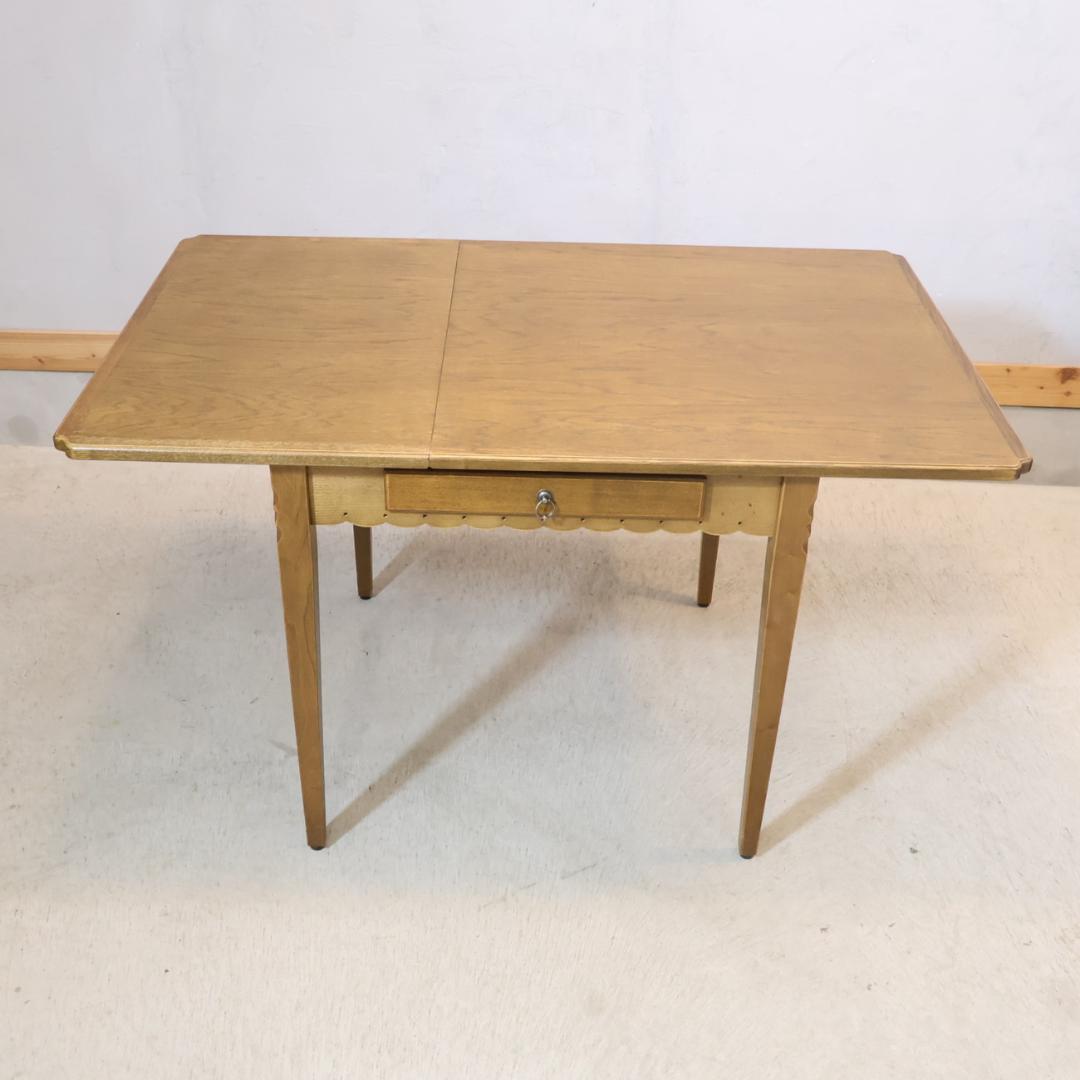 パリの雑貨屋 バタフライテーブル ダイニングテーブル 伸長式 アンティーク調