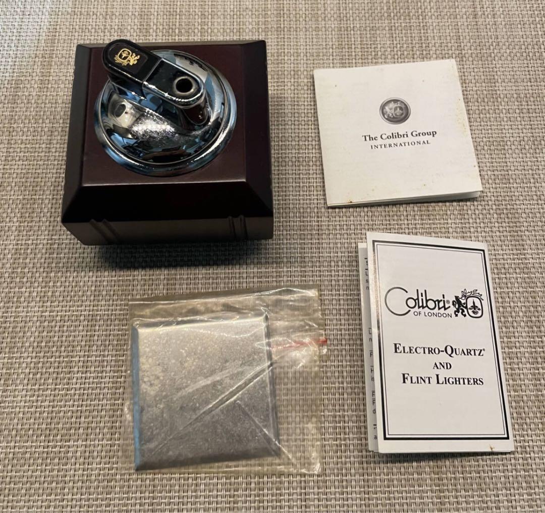 Colibri/コリブリ 『シガー 葉巻 灰皿＋テーブルライター』 セット