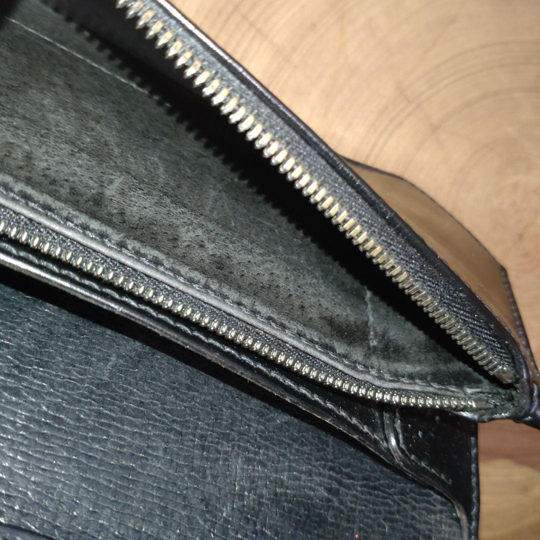 専用品　フラットヘッド　大型コンチョ付　コードバン長財布　ブラック