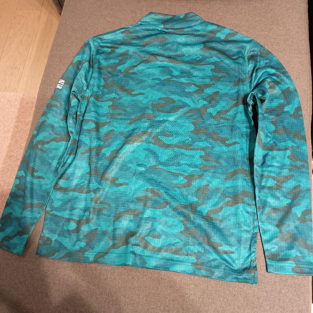 ADMRIAL 新品 ターコイズ 迷彩 長袖メンズウェア