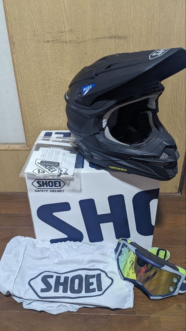 SHOEI ショウエイ VFX-WR Mサイズ　ゴーグル付き