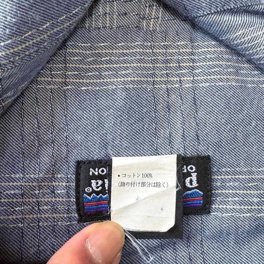 patagonia ネルシャツ ポルトガル製 パタゴニア オーガニックコットン