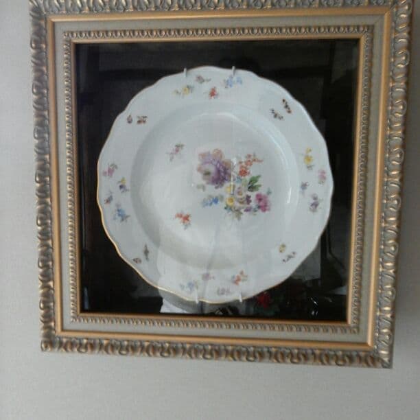 額装 マイセンプレート