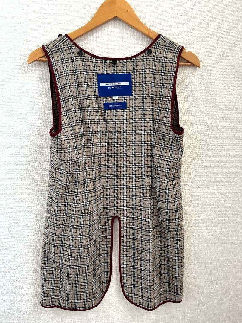 【美品】BURBERRY BLUE LABEL トレンチコート ベージュ 36
