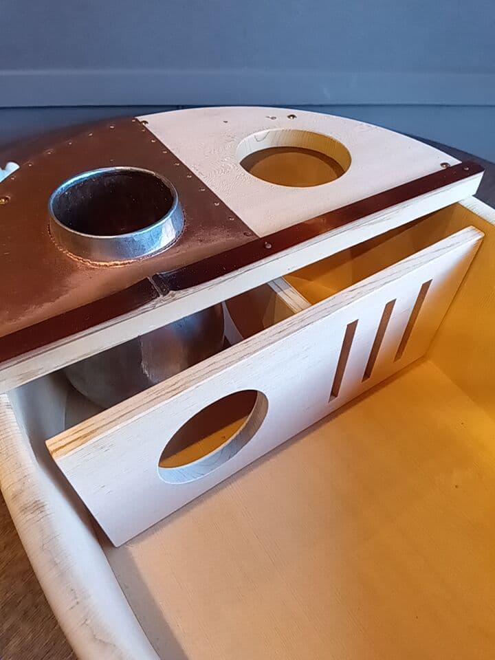 京都　たる源　湯豆腐桶　未使用品　工芸　木工　レトロ