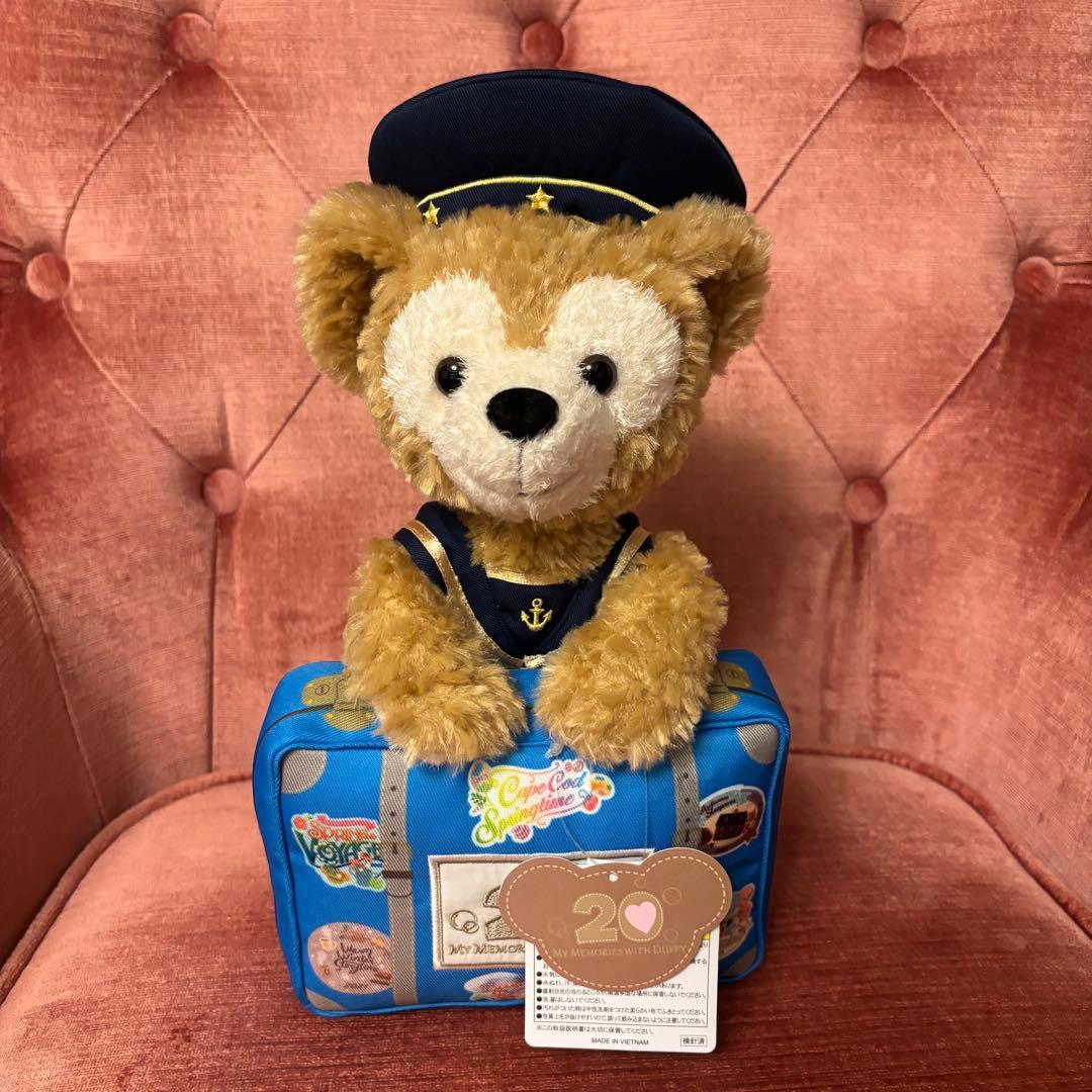 【新品未使用タグ付き】ダッフィー 20周年 ぬいぐるみ ディズニーシー