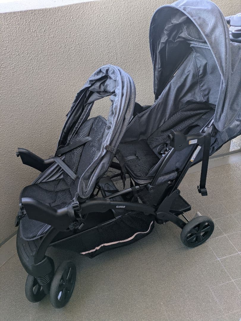 【maylueng様】　カトージ 2人でゴーDX 二人乗りベビーカー