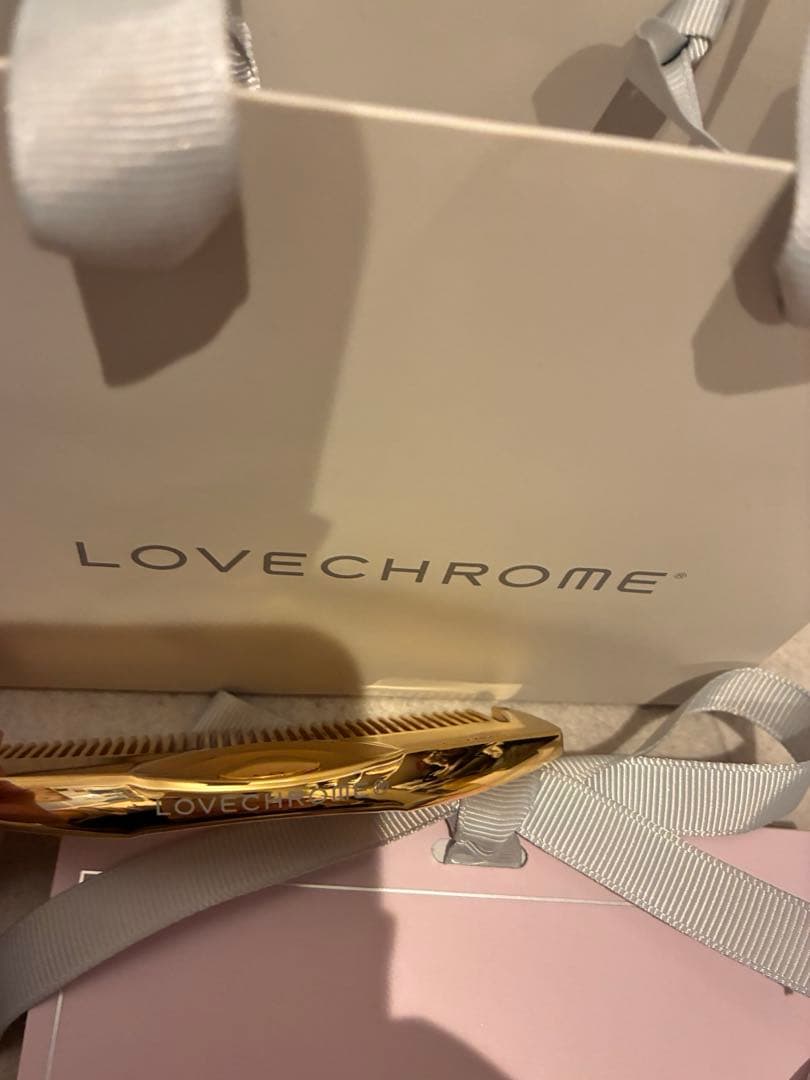 LOVECHROME ツキ ゴールド ヘアコーム セット