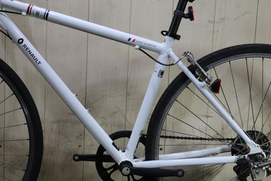 ルノー（RENAULT）700C 6速 アルミ 440mm WHITEクロス