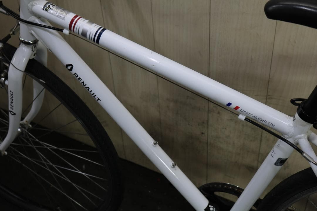 ルノー（RENAULT）700C 6速 アルミ 440mm WHITEクロス