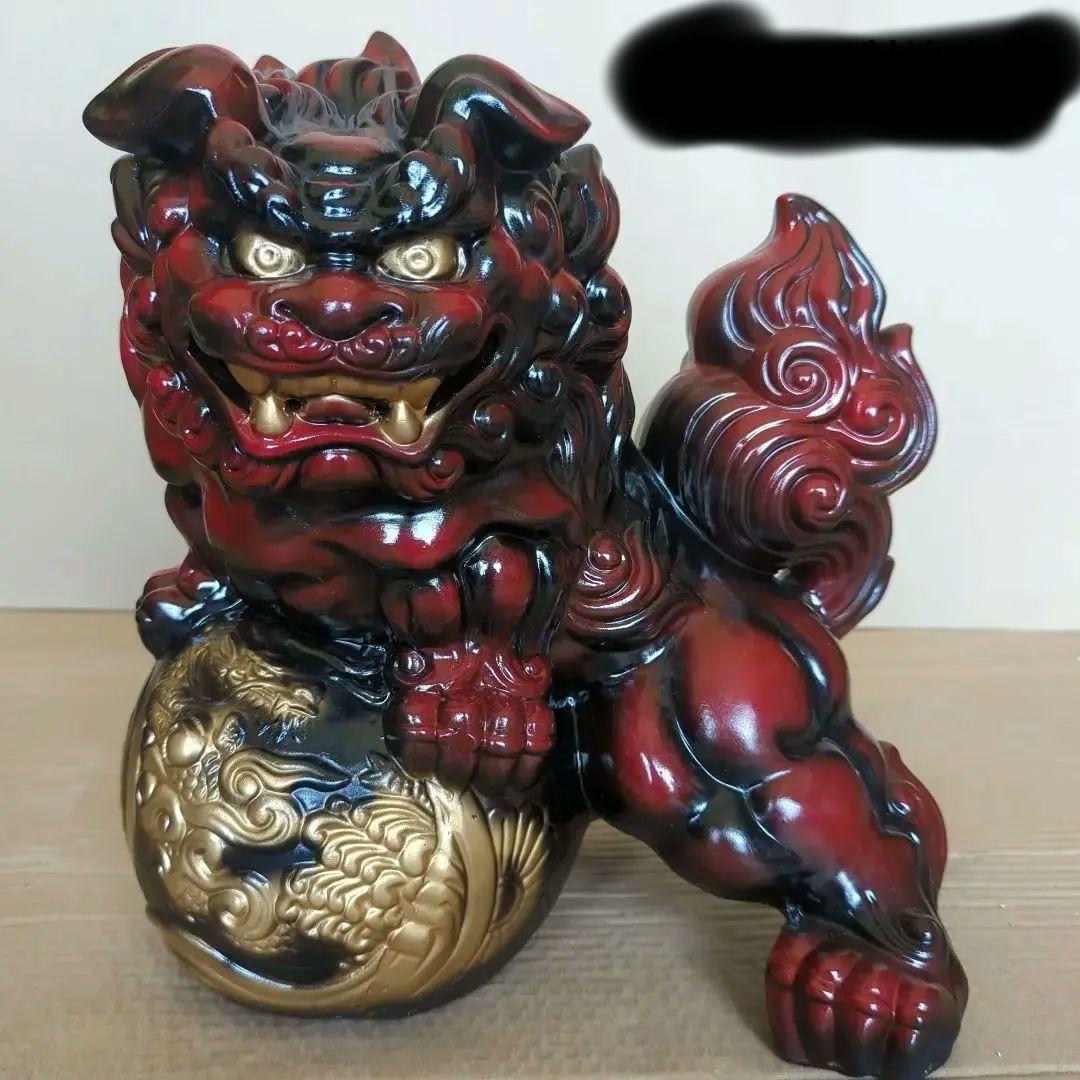 昭和レトロ　焼き物　シーサー