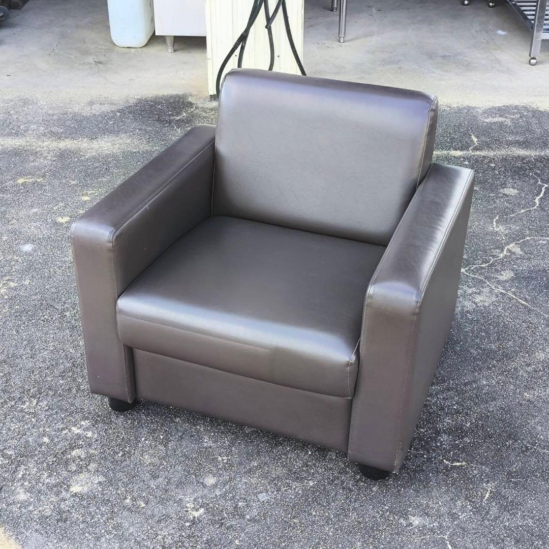 コクヨ 1人掛けソファー サイズ約W760×D680×H690 SH380mm