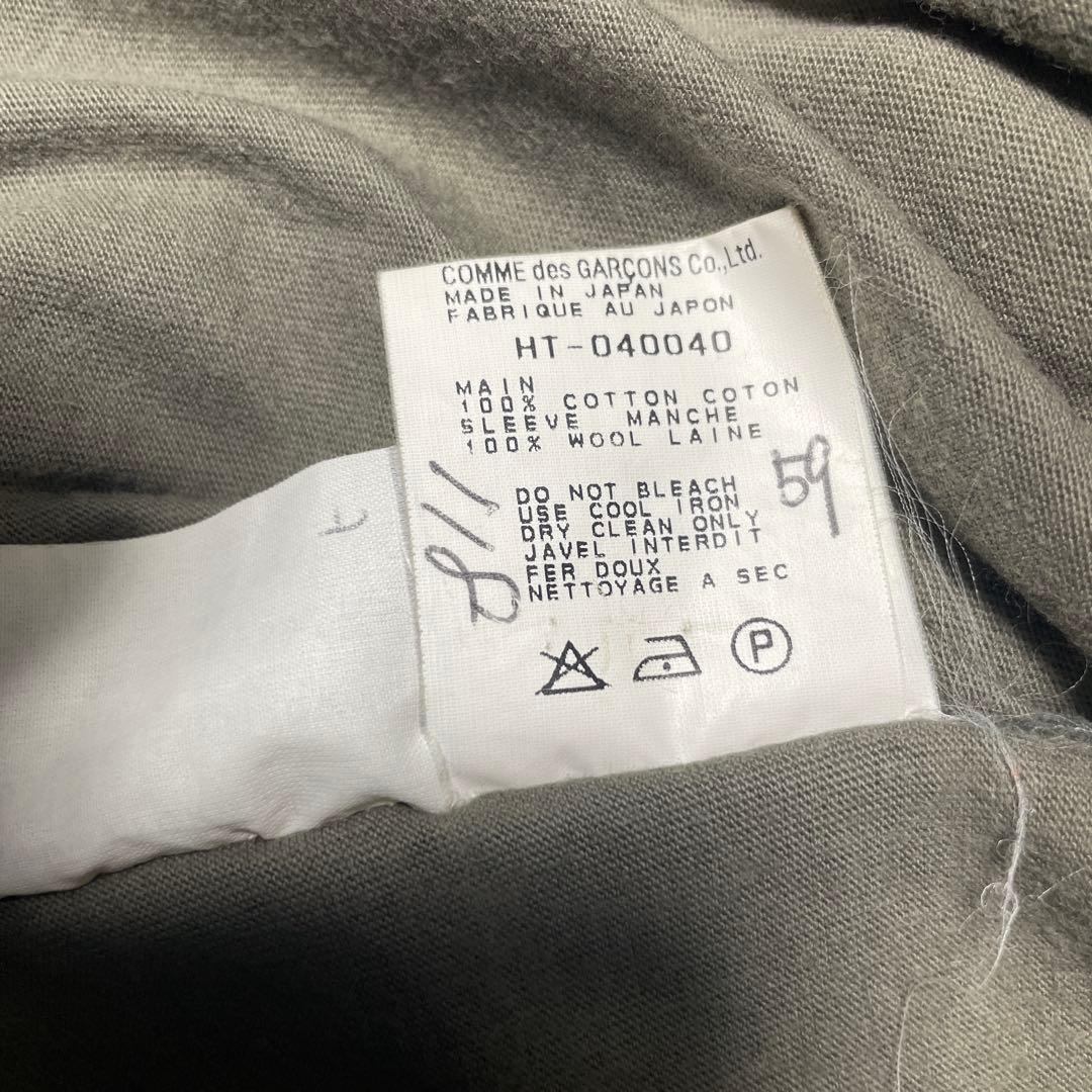 90S コムデギャルソン　銀タグ　田中オム　袖ニット　カットソー