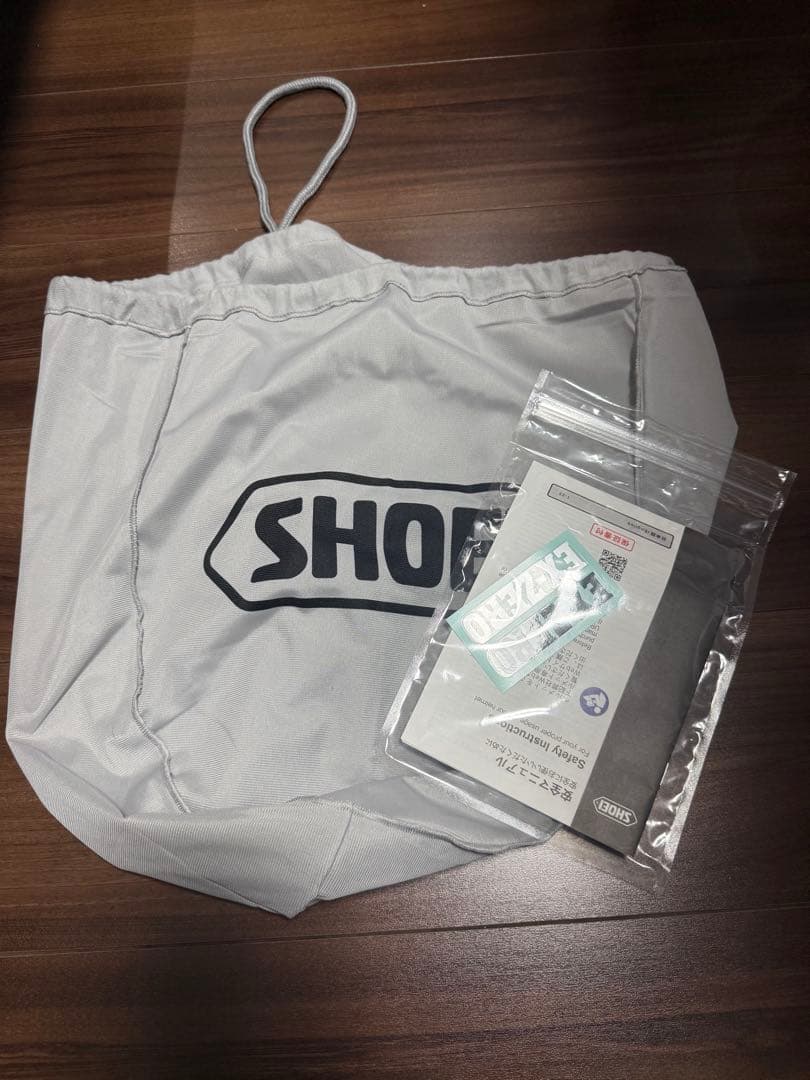 SHOEI EX ZERO ブラック Mサイズ フルフェイスヘルメット