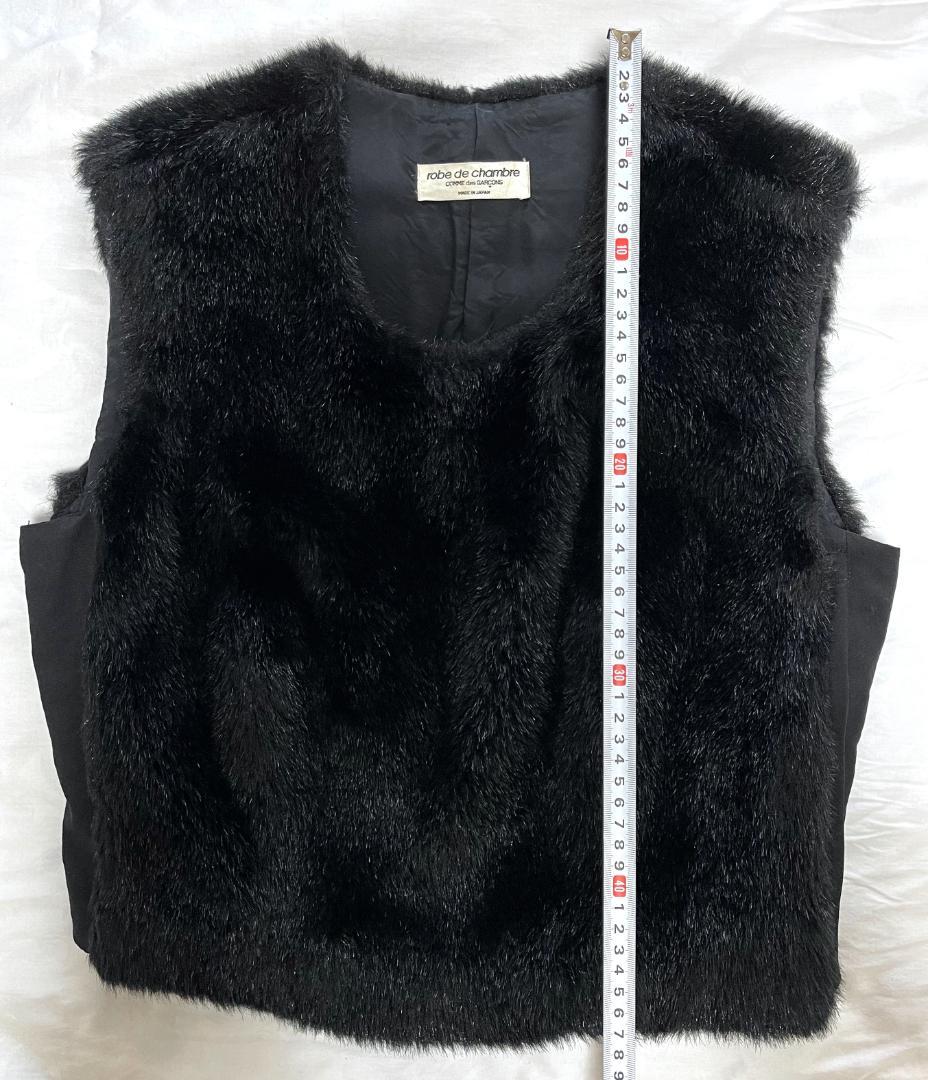robedechambreCOMME des GARÇONSフェイクファーベスト