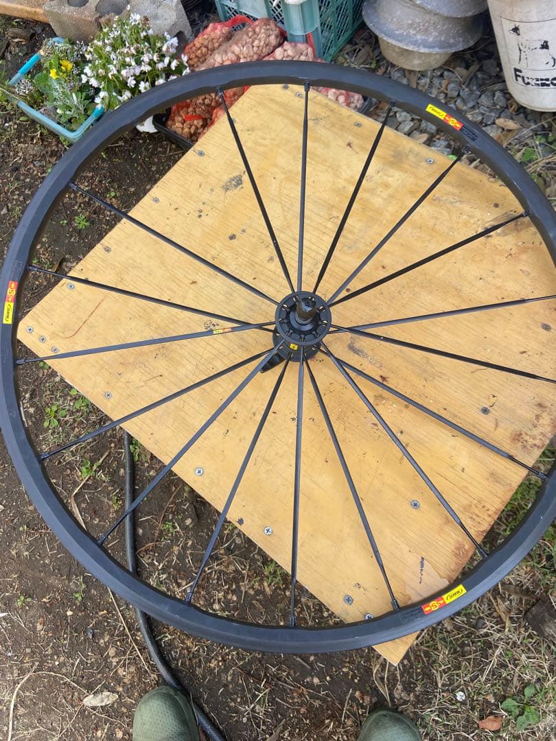 クリンチャーホイール 黒 クリンチャー