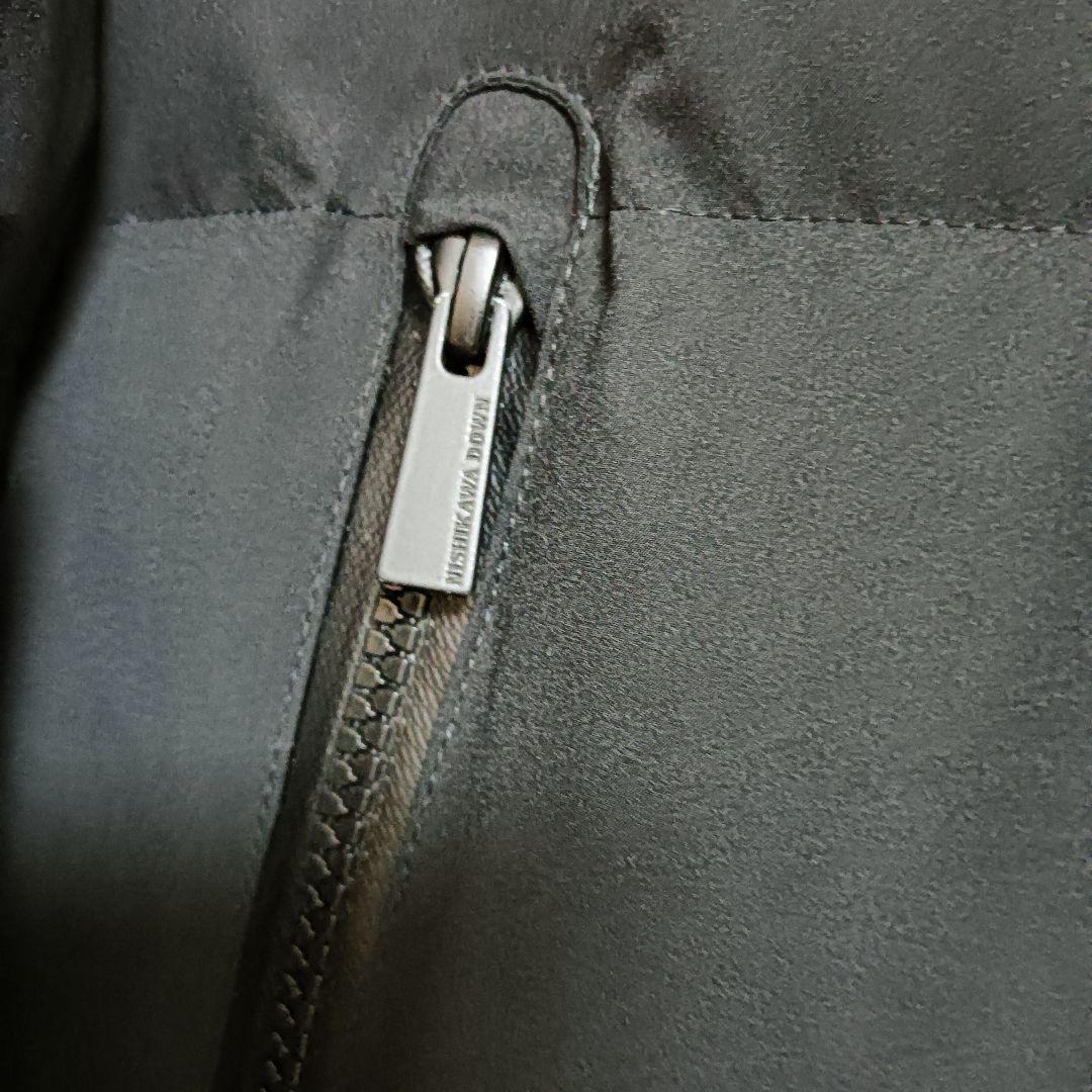 ナノユニバース　西川ダウン ソロテックス Aラインダウン　BLACK　Sサイズ