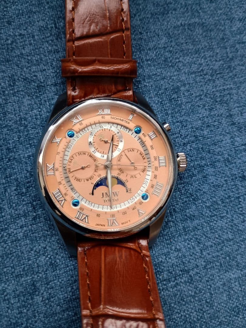 JMW 上級ムーンフェイス 新品未使用 腕時計 ウォッチ　CITIZEN