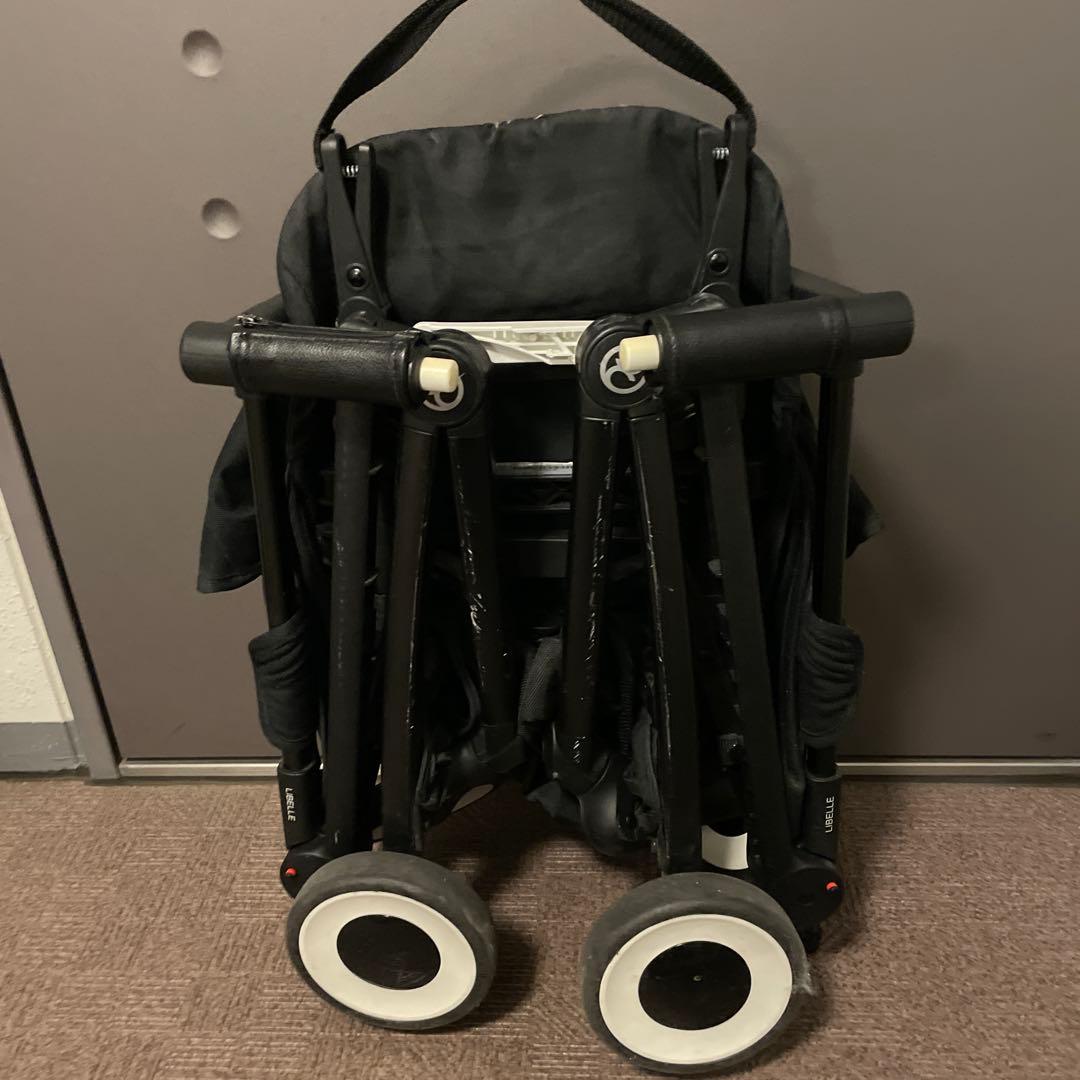 【あおい】サイベックス　リベル 折りたたみ式 ブラック ベビーカー