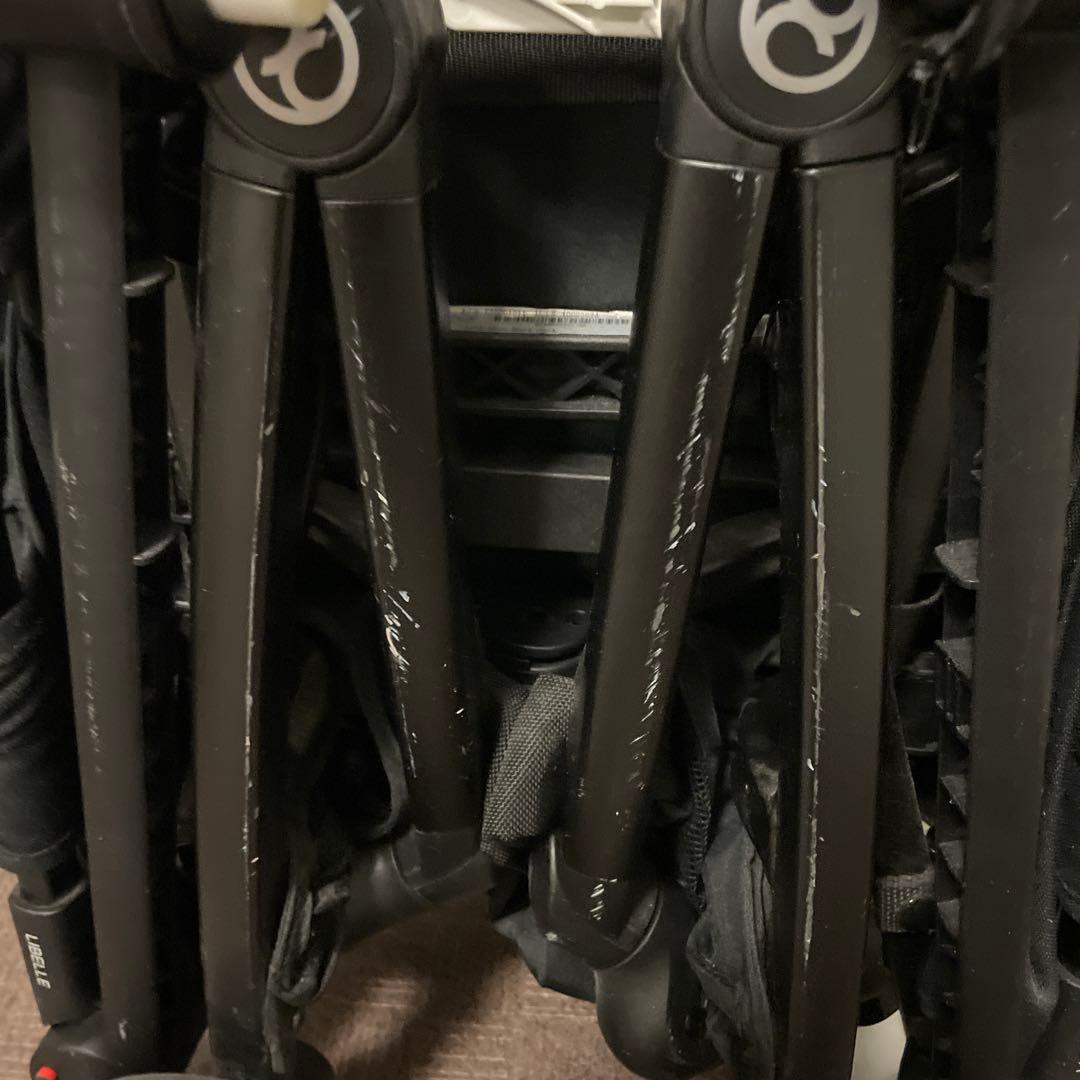 【あおい】サイベックス　リベル 折りたたみ式 ブラック ベビーカー