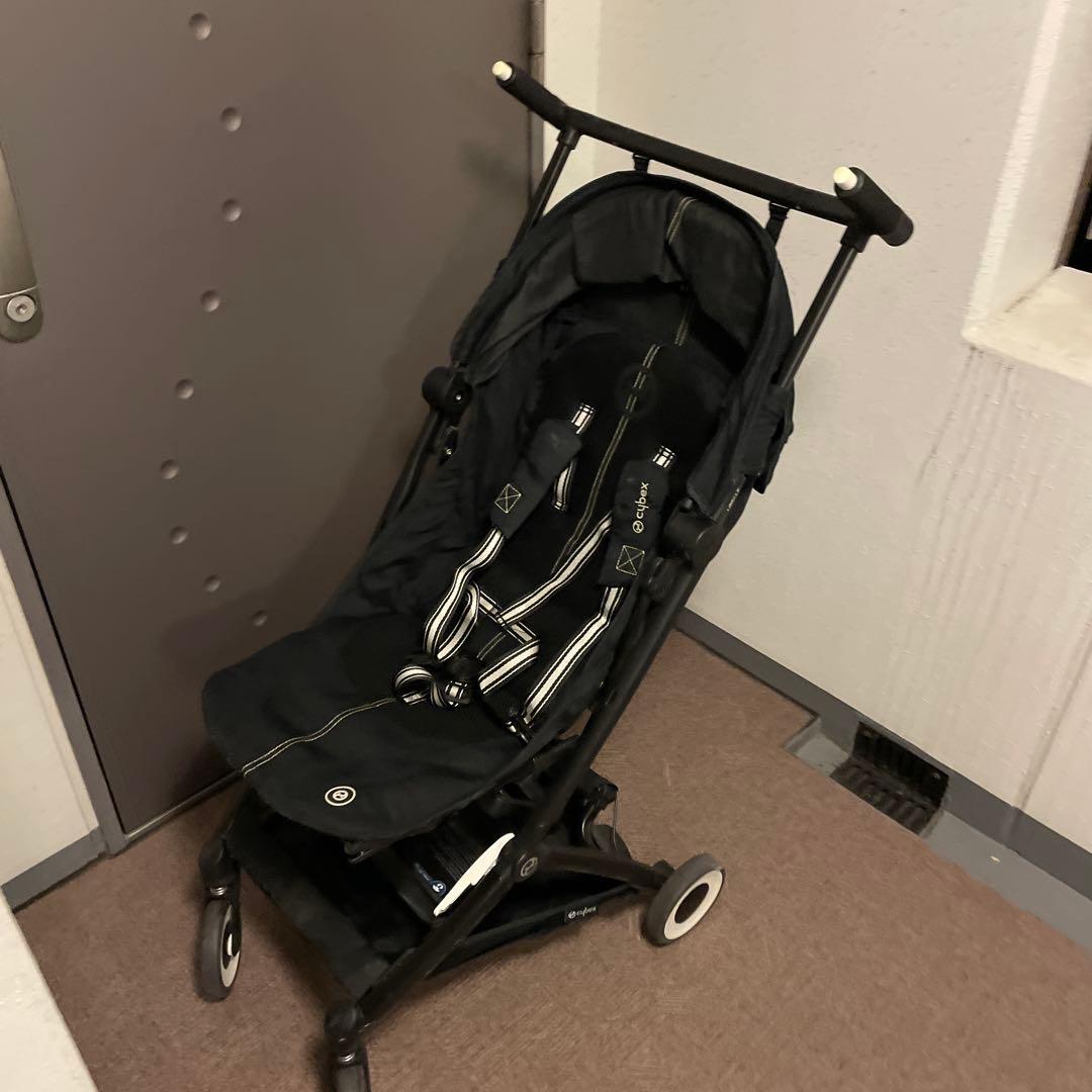 【あおい】サイベックス　リベル 折りたたみ式 ブラック ベビーカー