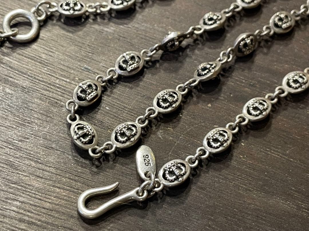 ジャスティンデイビス、シルバーネックレス60cm