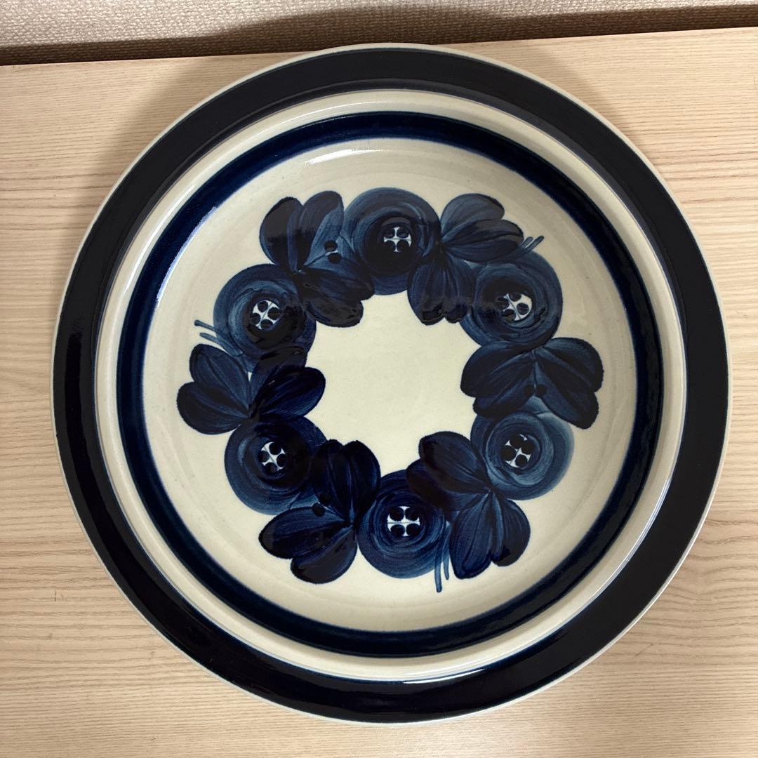 アラビア　アネモネ　大皿