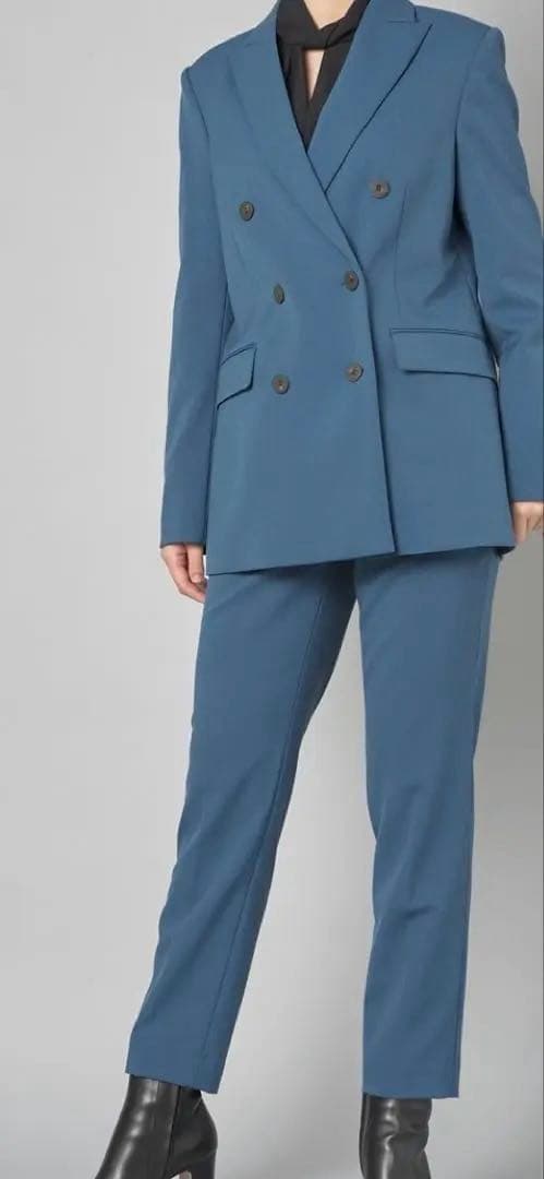 セオリー　レディーステーラドダブルジャケット　パンツスーツ　00X 3号サイズ