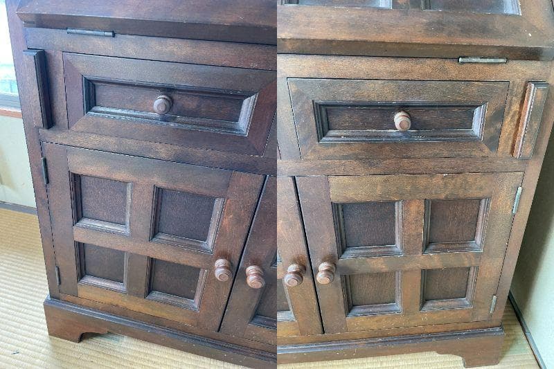 [アンティーク] 松本民芸家具 ライティングビューロー デスク