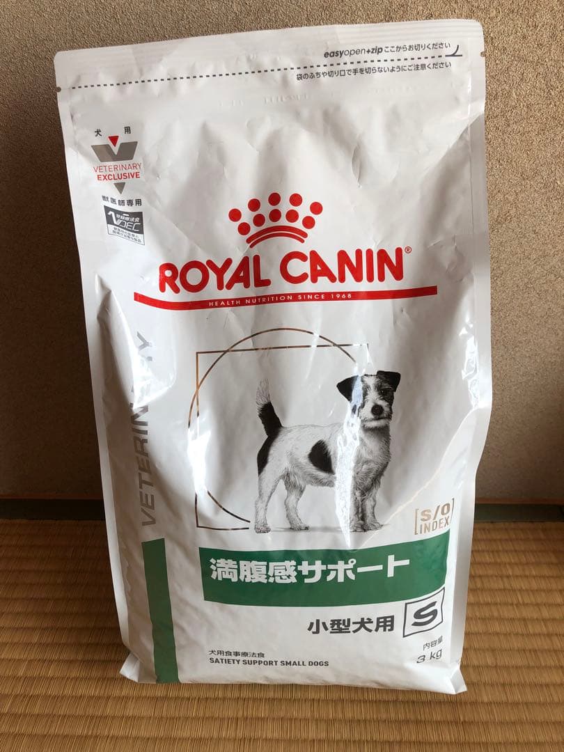  CANIN 満腹感サポート S 小型犬用 3kg