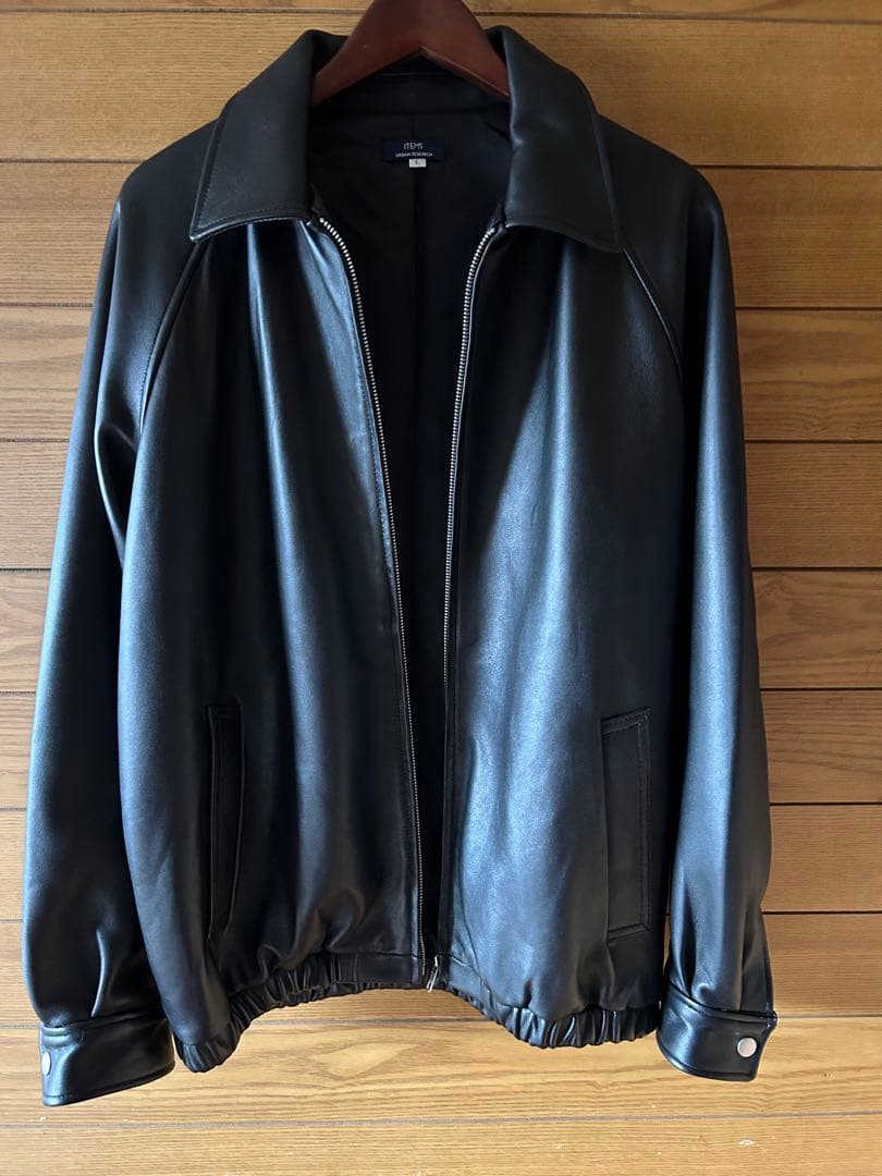 ラムレザー ZIP UP ジャケット／アイテムズ アーバンリサーチ