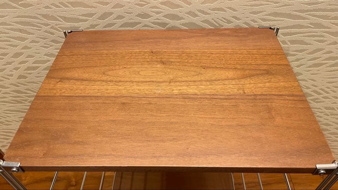 ⭐︎Y⭐︎さま専用／無印良品　ステンレスユニットシェルフ　ウォールナット材　棚セット