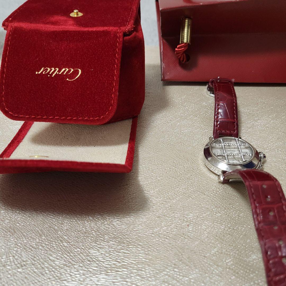 A.S。Cartier オートマチック手巻き時計 パシャ32+領収書