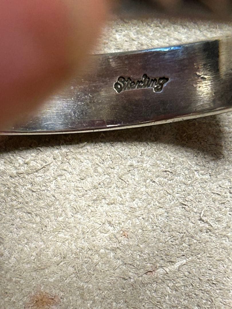 Andyインディアンジュエリー　トーマスカーティス　トライアングルバングル