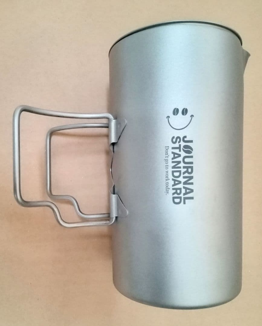 ☆チタン製フレンチプレスコーヒーメーカーセット＊シルバーアントとＪＳＦのコラボ製