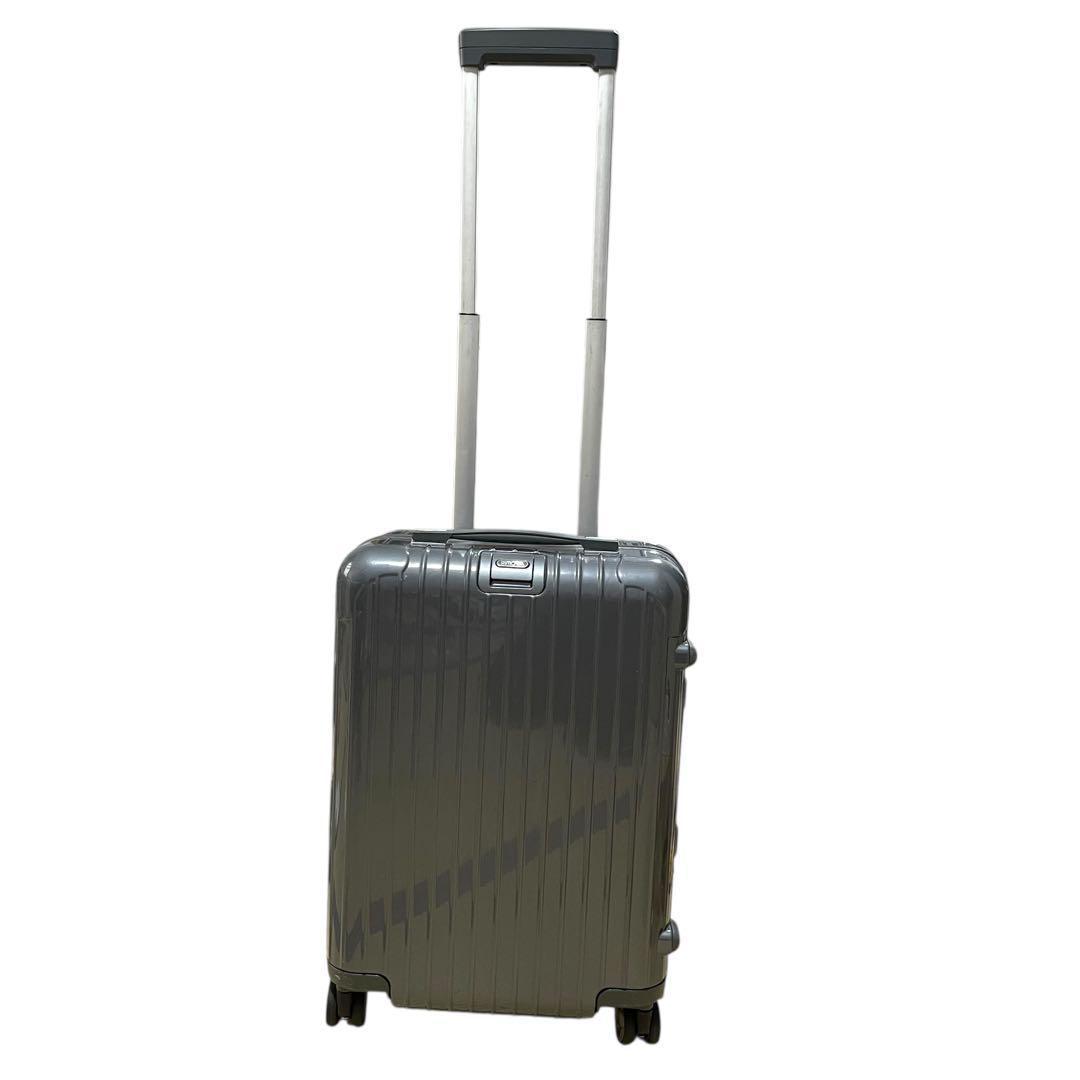 廃盤✨リモワ サルサデラックス 4輪 キャリーケース グレー機内持ち込可 33L