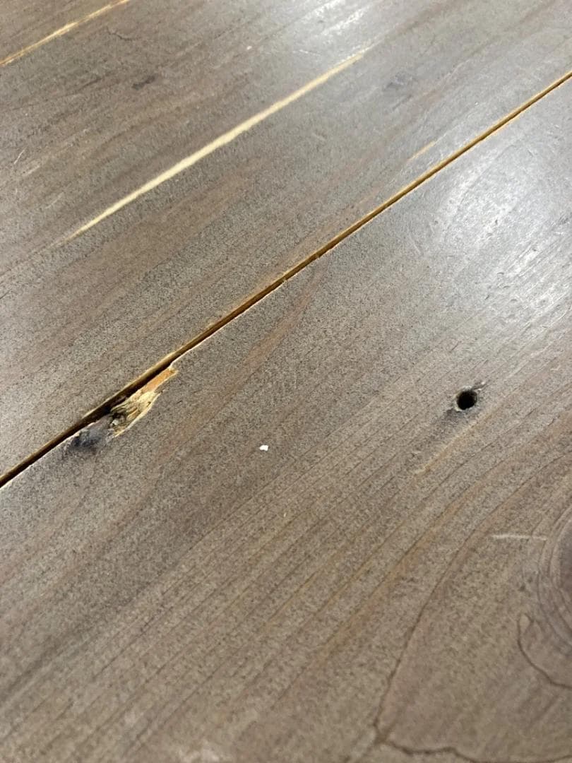 フレンチカントリー調ダイニングテーブル　P.G.T. IRECLAIMED