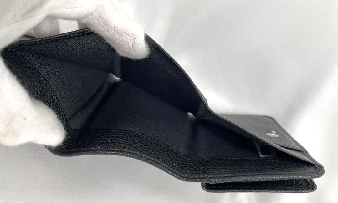 未使用に近い JIMMY CHOO ジミーチュウ 三つ折り財布 NEMO 箱付き