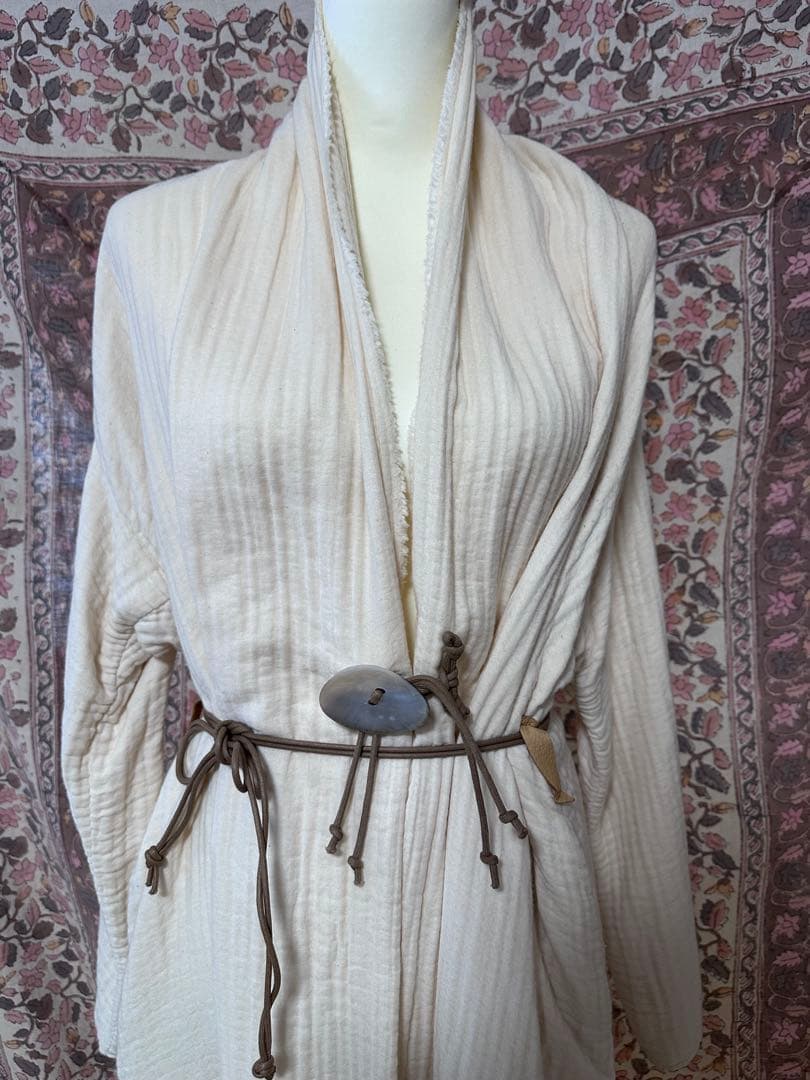 little eagle リトルイーグル　コート ガウン 羽織り　コットン