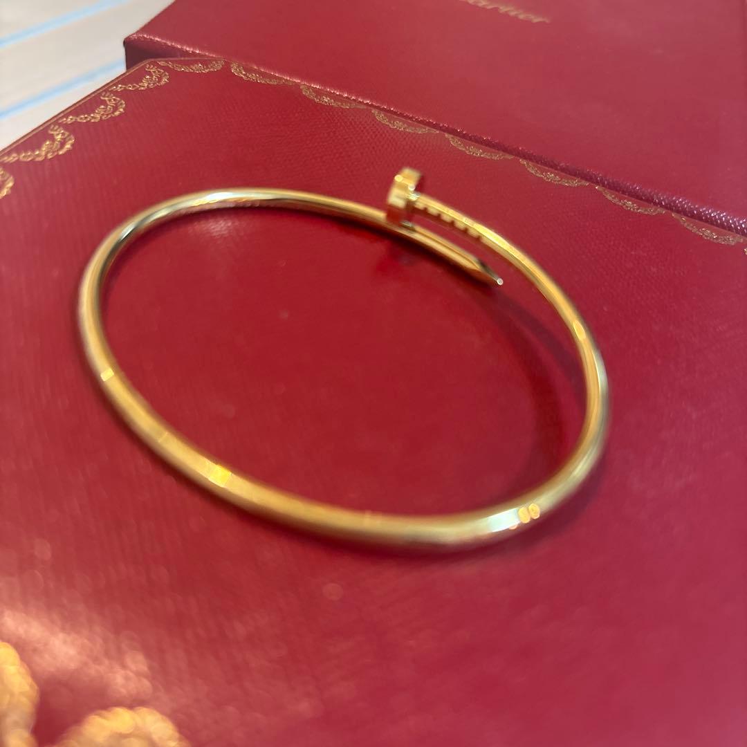 Cartier ジュストアンクル　YGブレスレット 16cm
