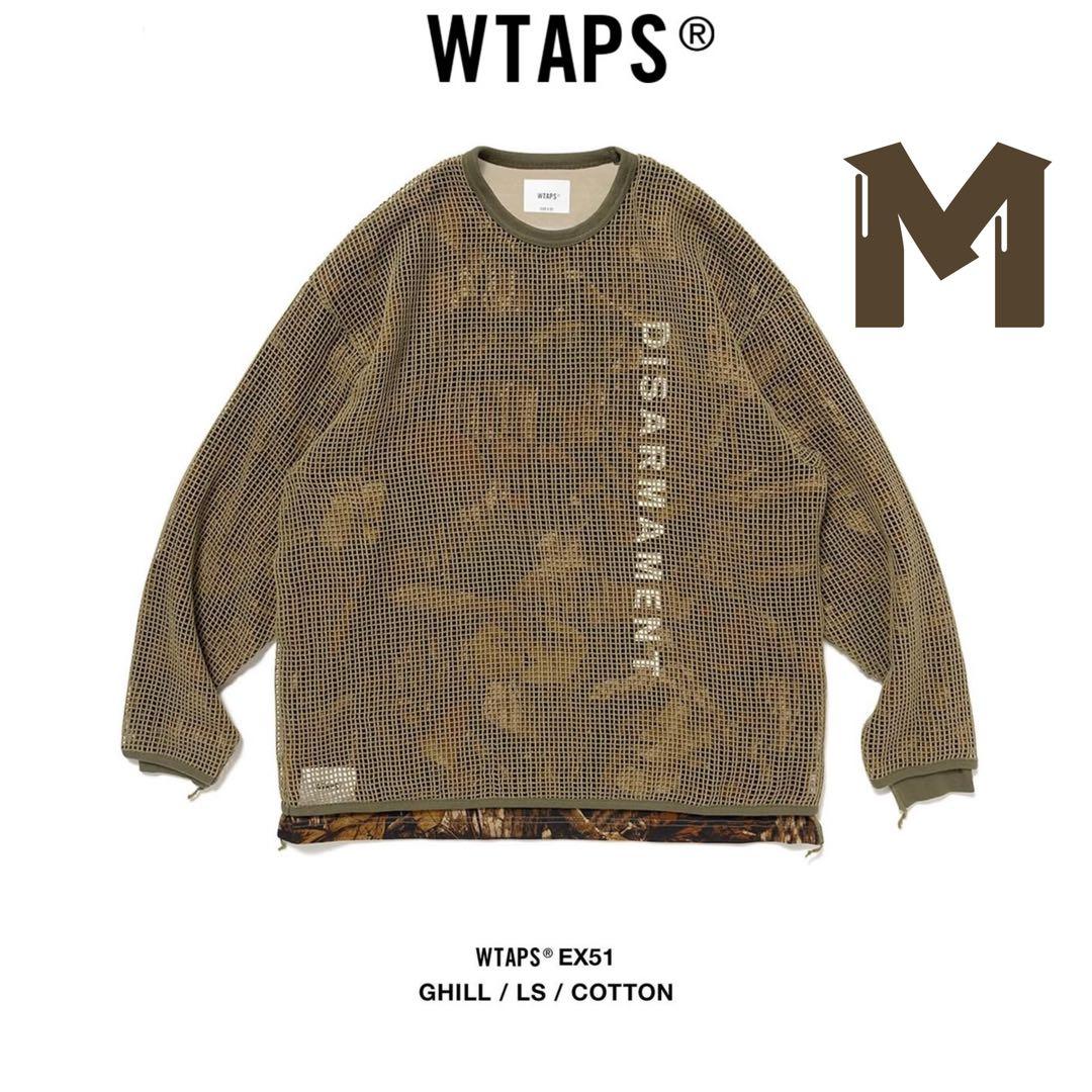 新品 WTAPS GHILL / LS / COTTON BEIGE Mサイズ