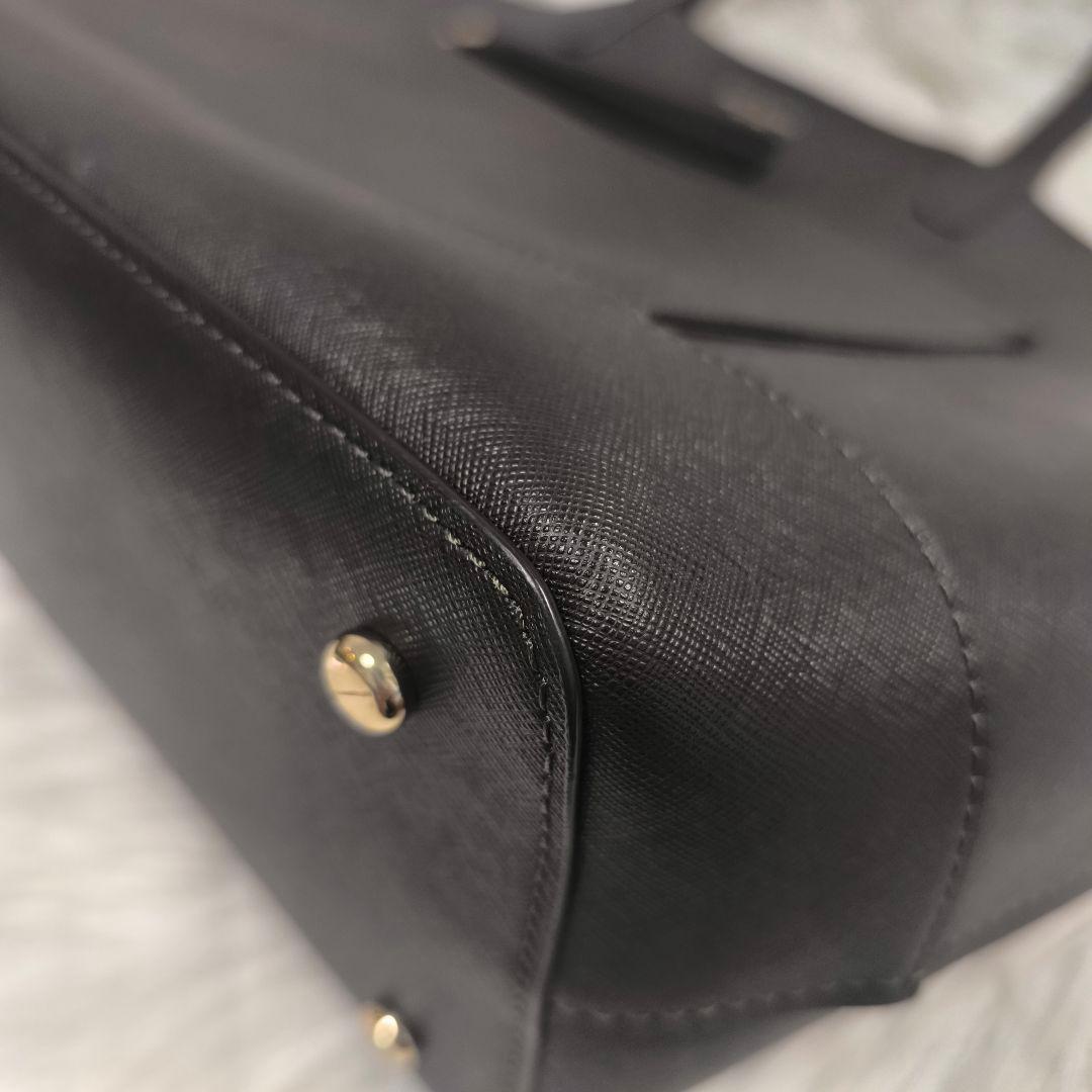 【kristen様】ヘンリベンデル　サフィアーノレザー　トートバッグ　ストライプ