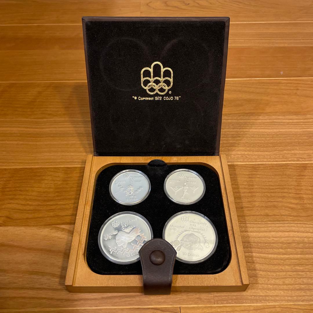 オリンピック記念4枚セット(モントリオール)