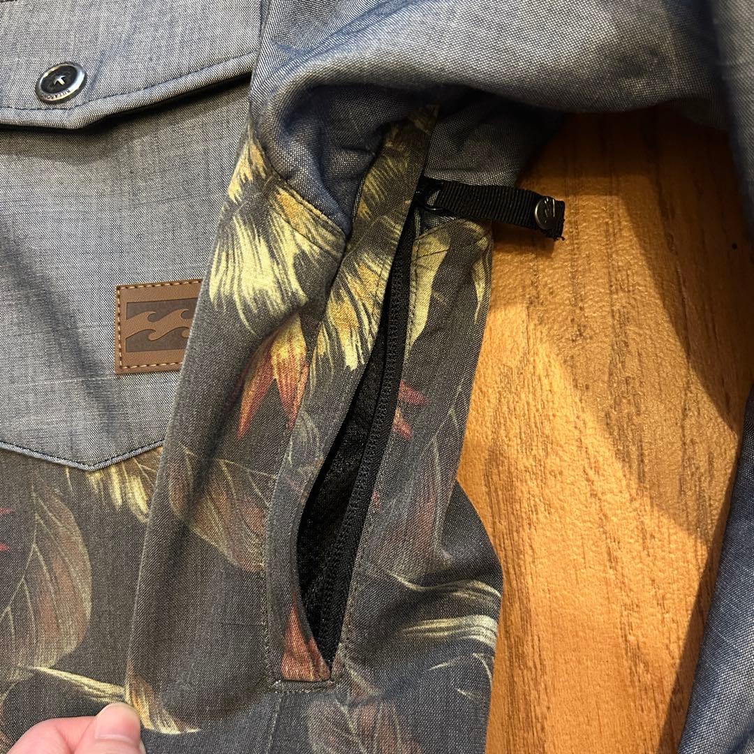 BILLABONG ビラボン スノーボードウェア ボタニカル柄 10K