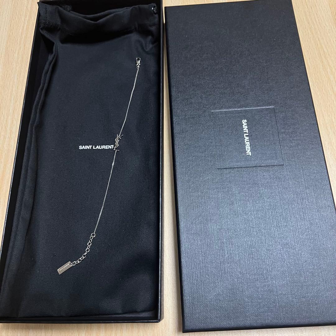 SAINT LAURENT シルバーブレスレット