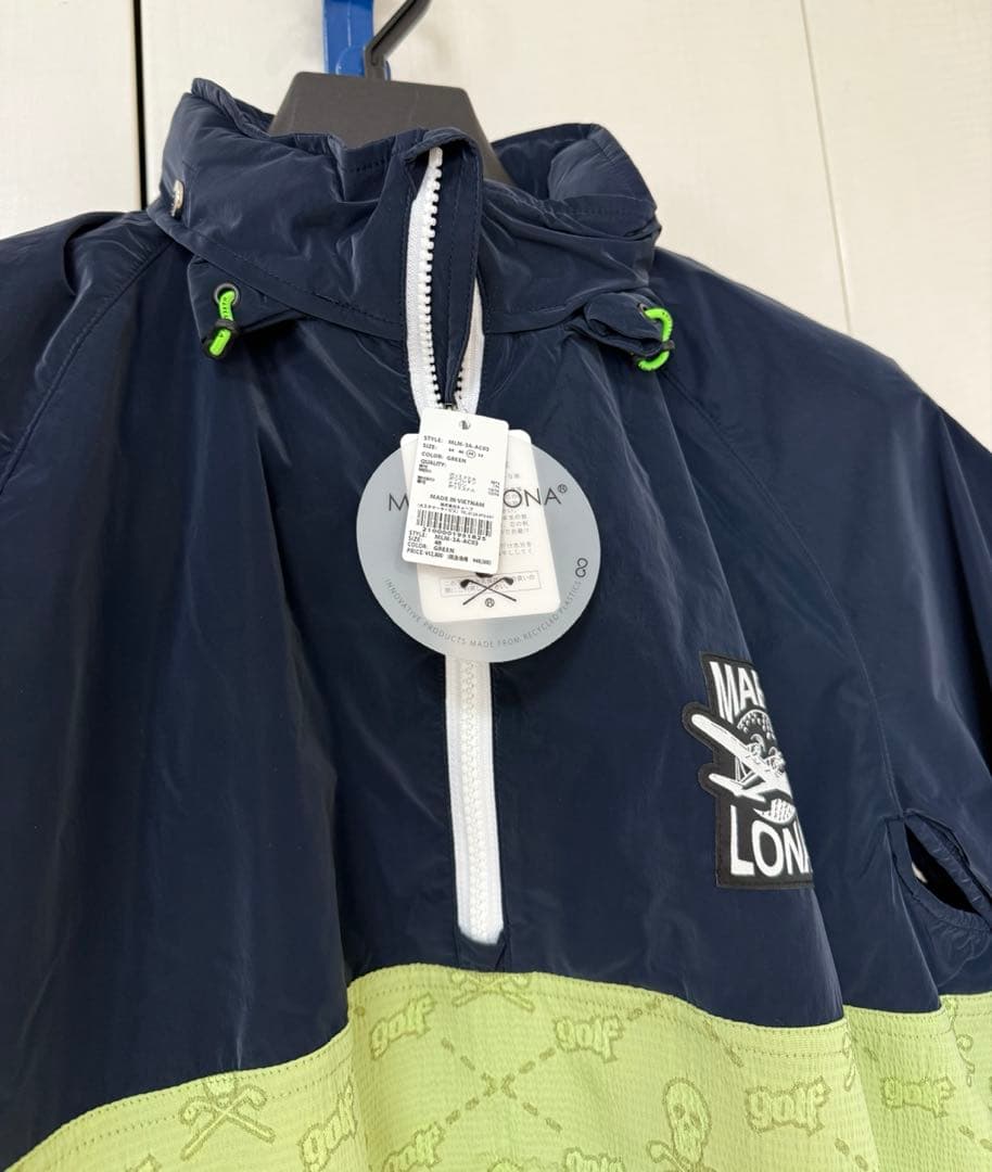 ゆー様♪ 新品 MARK&LONA 半袖プルオーバー ブルゾン マーク&ロナ